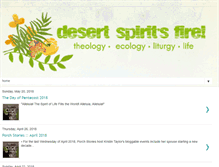 Tablet Screenshot of desertspiritsfire.com